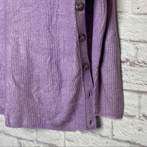 Caslon Side Button Hooded Sweater - Picture 8 of 11